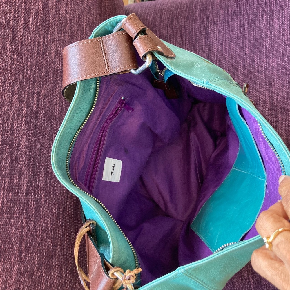 Tano leather bag